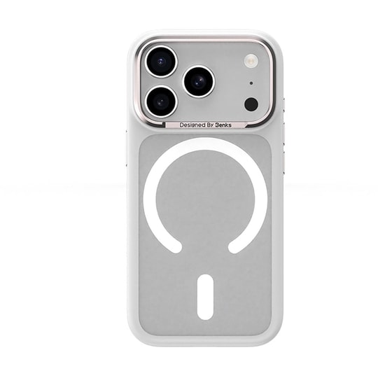 Apple iPhone 17 Pro Max Kılıf M-Safe Şarj Özellikli Benks Mist C-Magnet Kapak
