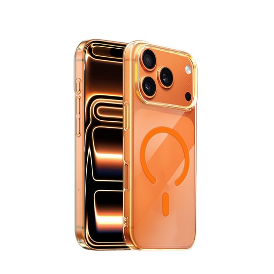 Apple iPhone 17 Pro Max Kılıf M-safe Şarj Özellikli Wiwu YXK-207 Invisible Pro Sert PC Kapak