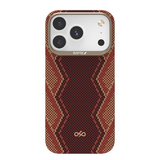 Apple iPhone 17 Pro Max Kılıf M-safe Şarj Özellikli Raptic Aramid Skin Bionic Serisi Kapak