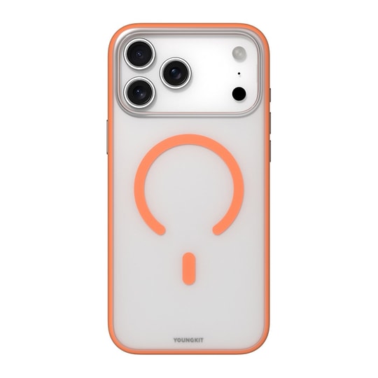 Apple iPhone 17 Pro Max Kılıf M-safe Şarj Özellikli Youngkit Clear Serisi Kapak