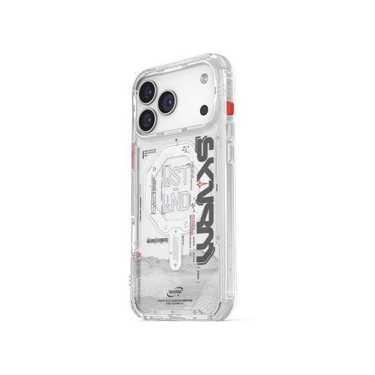 Apple iPhone 17 Pro Max Kılıf M-safe Şarj Özellikli Yazı Desenli Airbag Tasarımlı Skinarma Sonix Kapak
