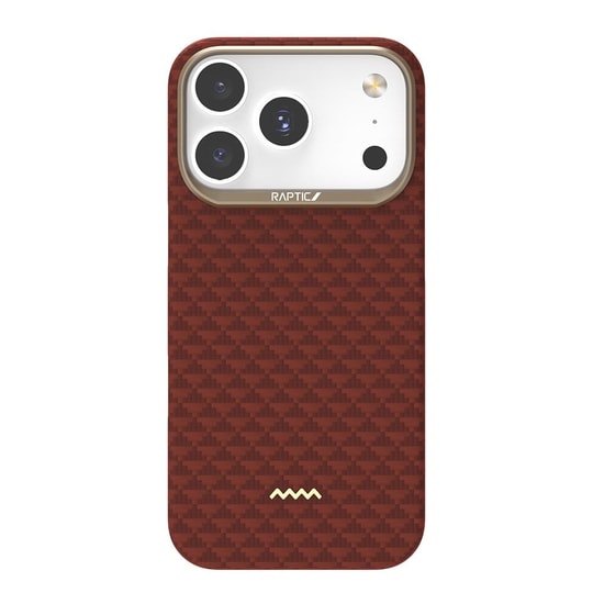 Apple iPhone 17 Pro Max Kılıf M-safe Şarj Özellikli Raptic Aramid Skin Origin Serisi Kapak