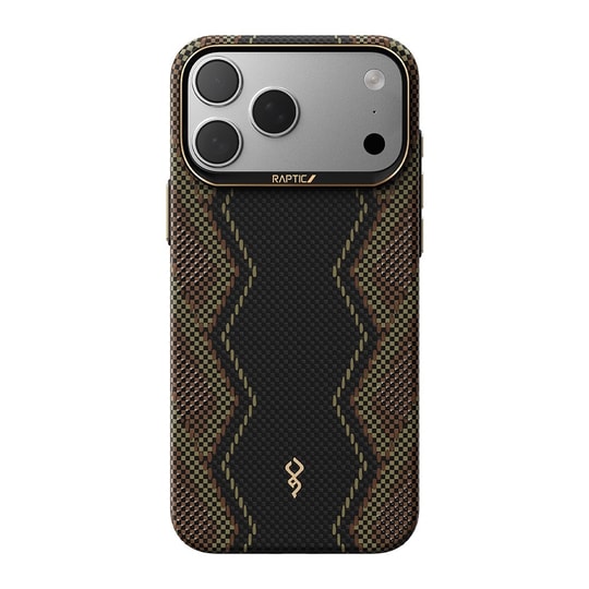 Apple iPhone 17 Pro Max Kılıf M-safe Şarj Özellikli Raptic Aramid Skin Scepter Serisi Kapak