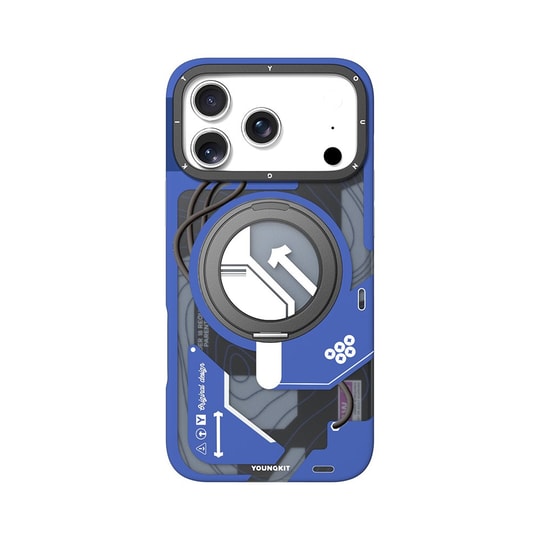 Apple iPhone 17 Pro Max Kılıf M-safe Şarj Özellikli Youngkit Starship Serisi Kapak