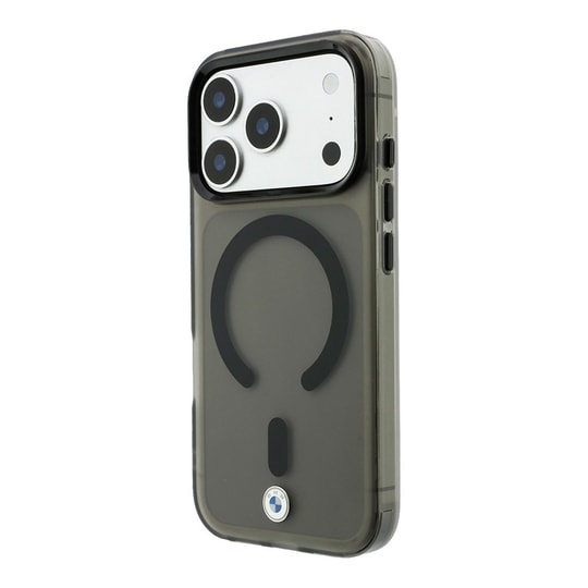 Apple iPhone 18 Pro Kılıf BMW Orjinal Lisanslı M-safe Şarj Özellikli Metal Logolu Buzlu IML Baskılı Kapak