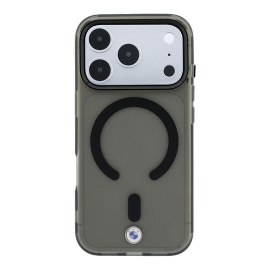 Apple iPhone 18 Pro Kılıf BMW Orjinal Lisanslı M-safe Şarj Özellikli Metal Logolu Buzlu IML Baskılı Kapak