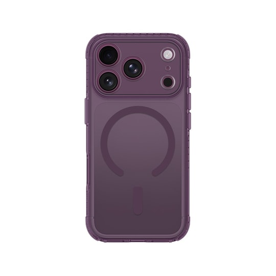 Apple iPhone 18 Pro Kılıf M-Safe Şarj Özellikli Airbag Tasarımlı AmazingThing Titan Pro Lens Serisi Kapak