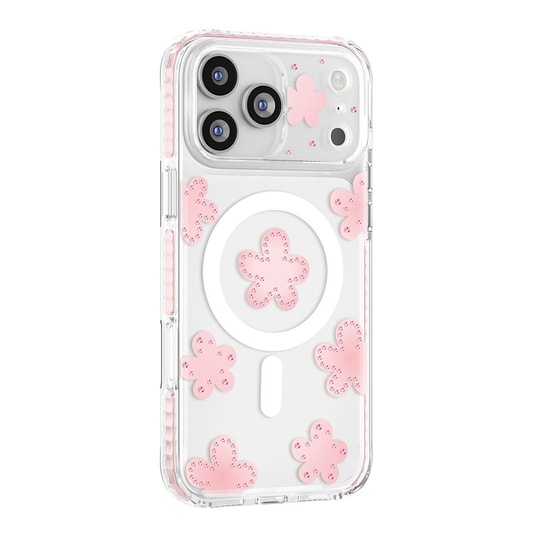 Apple iPhone 18 Pro Kılıf M-Safe Şarj Özellikli Zore Paris Elvo Sert PC Kapak