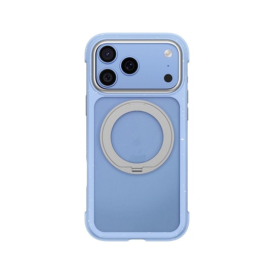 Apple iPhone 18 Pro Kılıf M-safe Şarj Özellikli Wiwu AA-203 AeroArmor Ultra Serisi Airbag Tasarımlı Standlı Kapak