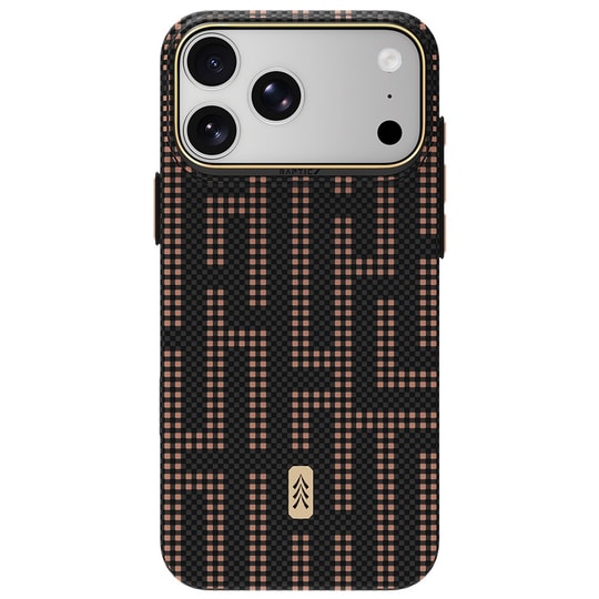Apple iPhone 18 Pro Kılıf M-safe Şarj Özellikli Raptic Aramid Skin Serisi Karbon Kapak