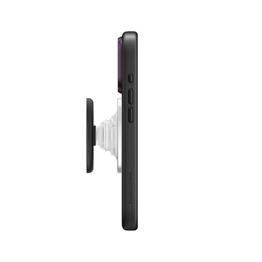 Apple iPhone 18 Pro Kılıf M-safe Şarj Özellikli Amazingthing Glamour Allskin Serisi Aynalı Tutucu Standlı Set