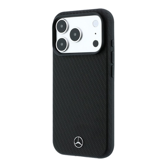 Apple iPhone 18 Pro Kılıf Mercedes Benz Orjinal Lisanslı M-safe Şarj Özellikli 3D Metal Logolu Wrap Wood Deri Kapak
