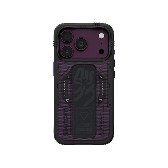 Apple iPhone 18 Pro Kılıf SkinArma M-safe Şarj Özellikli Airbag Tasarımlı Standlı Phantom Kapak