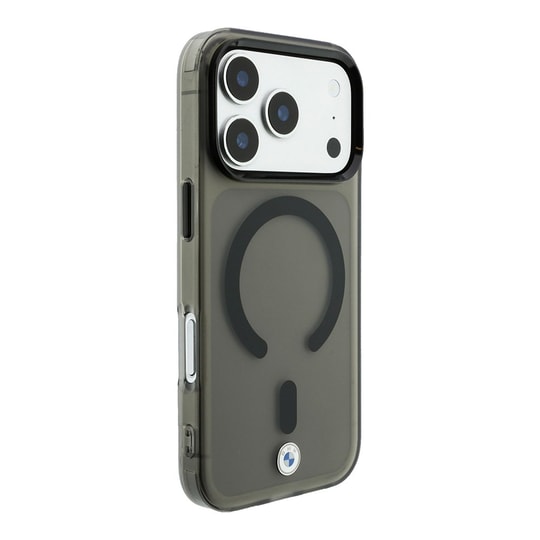 Apple iPhone 18 Pro Max Kılıf BMW Orjinal Lisanslı M-safe Şarj Özellikli Metal Logolu Buzlu IML Baskılı Kapak