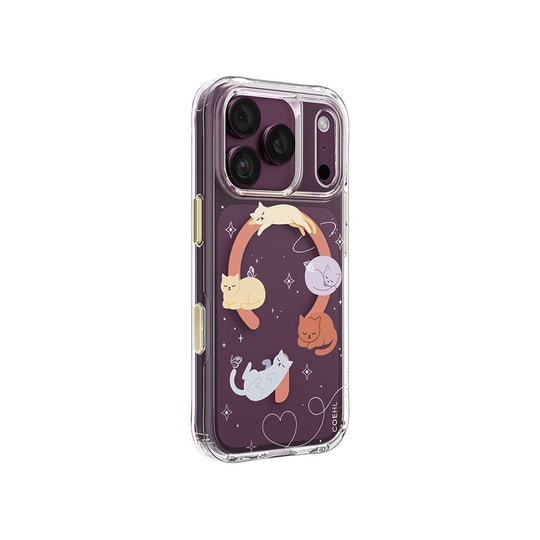 Apple iPhone 18 Pro Max Kılıf M-safe Şarj Özellikli Coehl Elysia Serisi Kapak