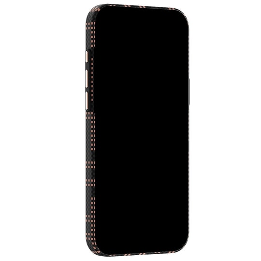 Apple iPhone 18 Pro Max Kılıf M-safe Şarj Özellikli Raptic Aramid Skin Serisi Karbon Kapak