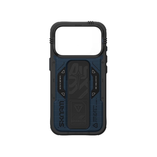 Apple iPhone 18 Pro Max Kılıf SkinArma M-safe Şarj Özellikli Airbag Tasarımlı Standlı Phantom Kapak