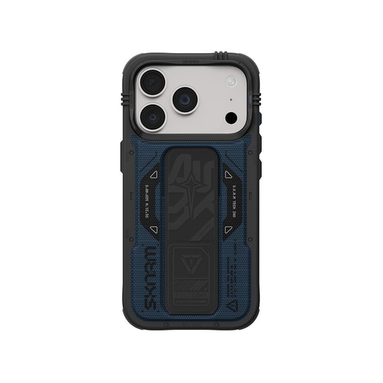 Apple iPhone 18 Pro Max Kılıf SkinArma M-safe Şarj Özellikli Airbag Tasarımlı Standlı Phantom Kapak