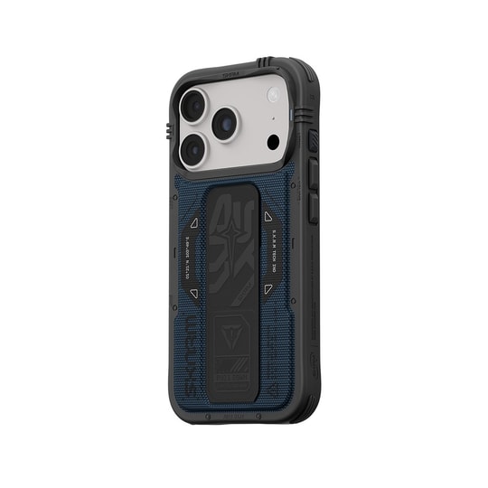 Apple iPhone 18 Pro Max Kılıf SkinArma M-safe Şarj Özellikli Airbag Tasarımlı Standlı Phantom Kapak
