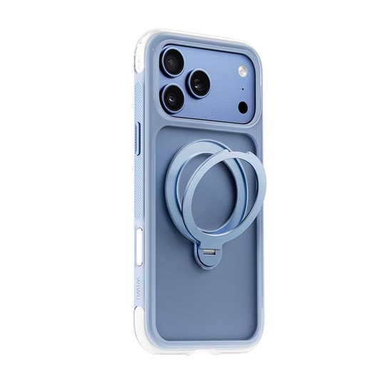 Apple iPhone 18 Pro Max Kılıf Wiwu AS-203 AeroShield Ultra Serisi M-safe Şarj Özellikli Airbag Tasarımlı Standlı Kapak