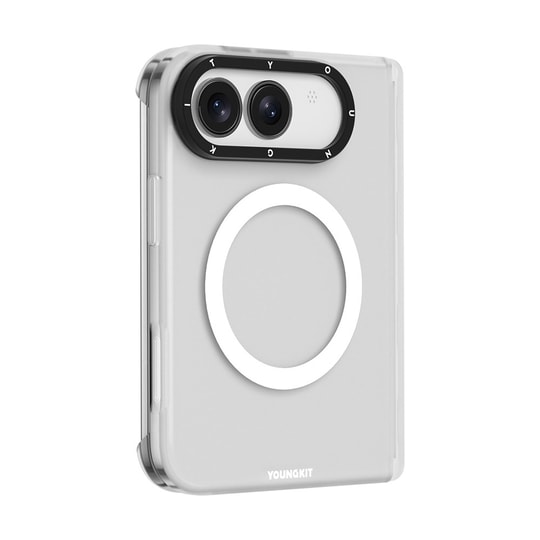 Apple iPhone Duo Kılıf M-safe Şarj Özellikli Youngkit Hidden Sand Serisi Kapak