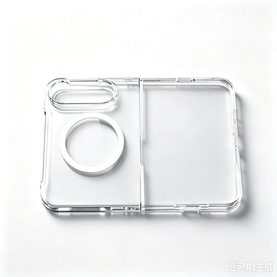 Apple iPhone Duo Kılıf Zore M-safe Şarj Özellikli Şeffaf Kamera Çerçeveli Porto Kapak