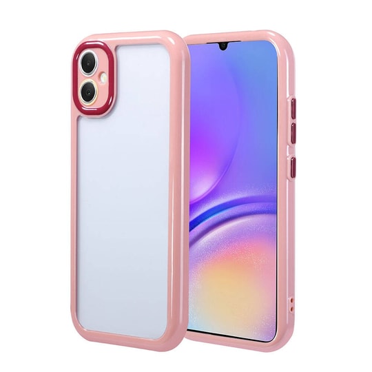 Galaxy A05 Kılıf Kamera Korumalı Renkli Kenar ve Çerçeve Tasarımlı Zore Vitamin Kapak