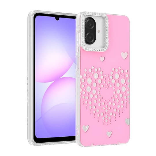 Galaxy A07 Kılıf Damla Taşlı Zore Rivas Sert PC Kapak