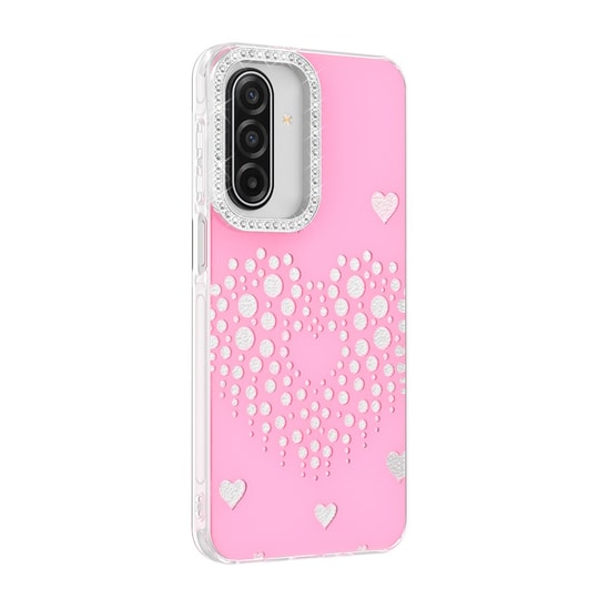 Galaxy A17 Kılıf Damla Taşlı Zore Rivas Sert PC Kapak