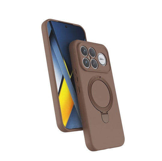 Galaxy A27 Kılıf M-safe Şarj Özellikli Standlı Zore Samara Kapak