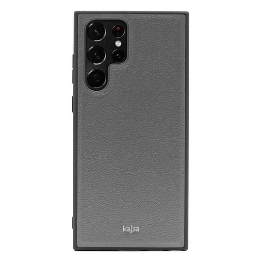 Galaxy S22 Ultra Kılıf ​Kajsa Luxe Collection Hakiki Deri Kapak