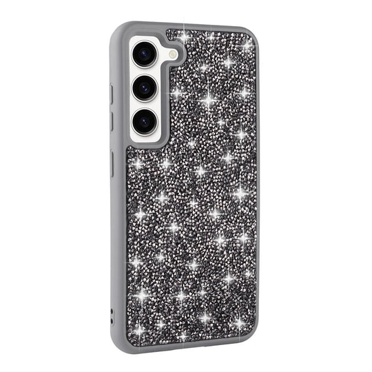Galaxy S23 Kılıf Parlak Taşlı Tasarım Zore Pırlanta Kapak