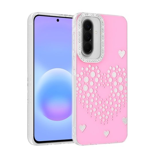 Galaxy S24 FE Kılıf Damla Taşlı Zore Rivas Sert PC Kapak