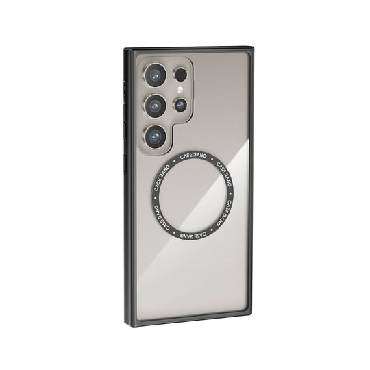 Galaxy S24 Ultra Kılıf M-safe Şarj Özellikli Casebang Body Frame Kapak