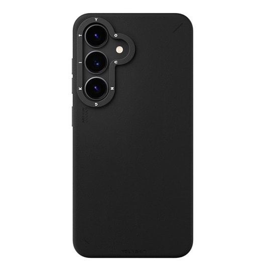 Galaxy S25 Kılıf M-safe Şarj Özellikli Basit Mat Deri Desenli Youngkit Tech Fashion Serisi Kapak
