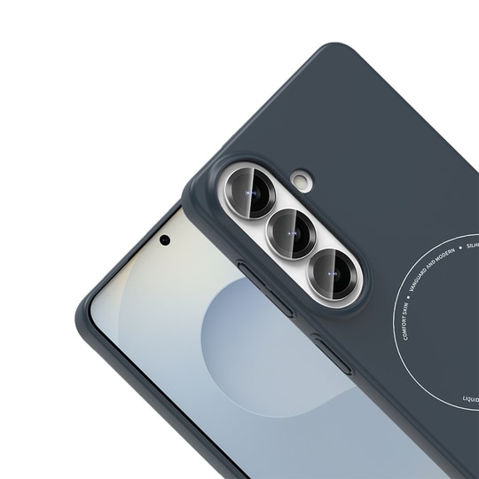 Galaxy S26 FE Kılıf M-Safe Şarj Özellikli Kamera Korumalı Zore Elio Sert PC Kapak