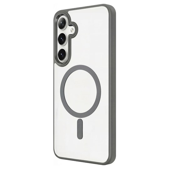 Galaxy S26 Kılıf M-safe Şarj Özellikli Zore Krom M-safe Silikon Kapak