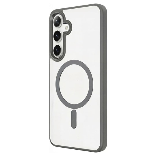 Galaxy S26 Plus Kılıf M-safe Şarj Özellikli Zore Krom M-safe Silikon Kapak