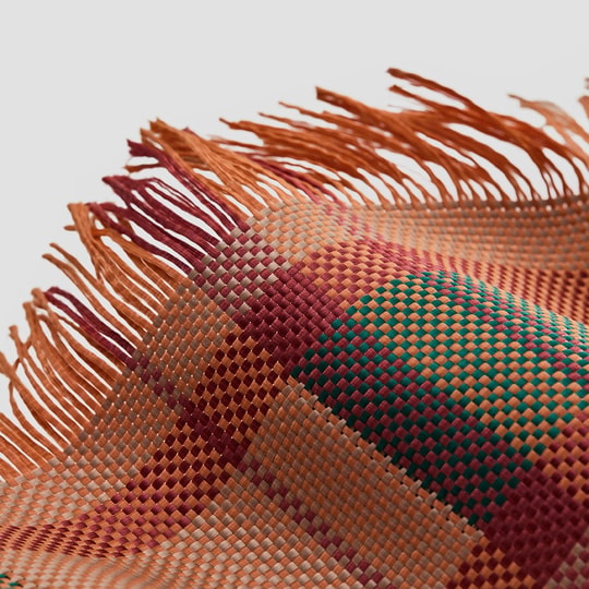 Galaxy S26 Ultra Kılıf M-safe Şarj Özellikli Aramid Fiber Pitaka Flora in Grid Serisi Kapak
