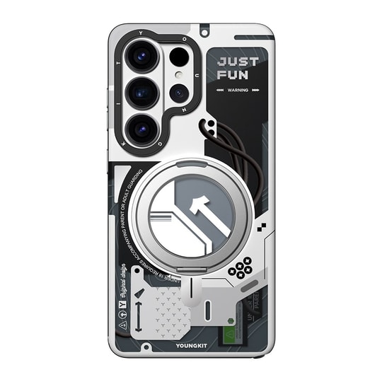 Galaxy S26 Ultra Kılıf M-safe Şarj Özellikli Youngkit Starship Serisi Kapak