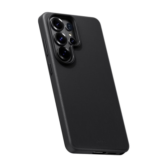 Galaxy S26 Ultra Kılıf M-safe Şarj Özellikli Çizilmeye Dayanıklı Benks VitaPro Serisi PU Deri Kapak