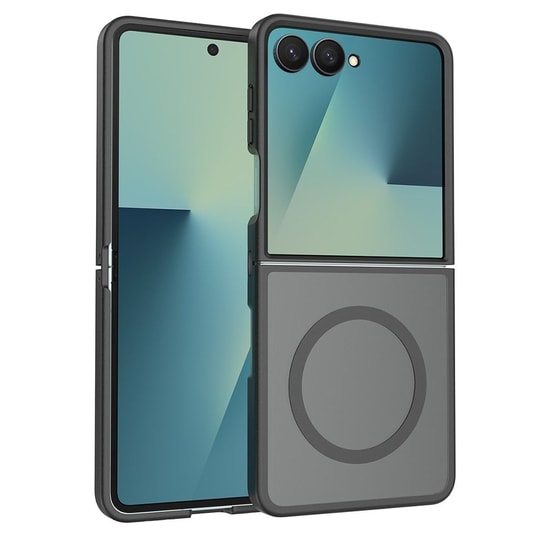 Galaxy Z Flip 7 Kılıf M-Safe Şarj Özellikli Kamera Korumalı Zore Lunex Kapak