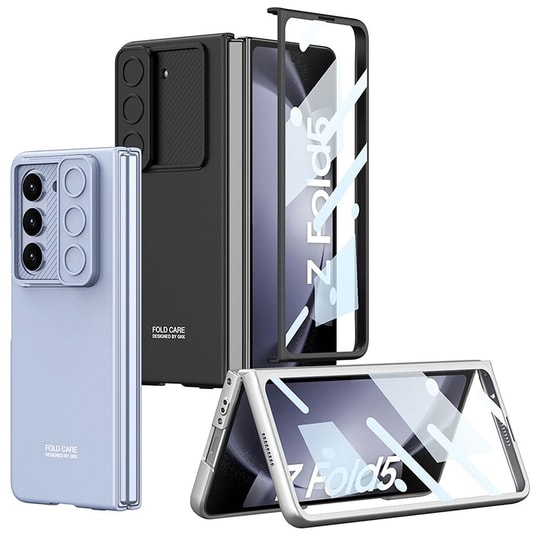 Galaxy Z Fold 5 Kılıf Zore Kıpta Sürgülü Kapak