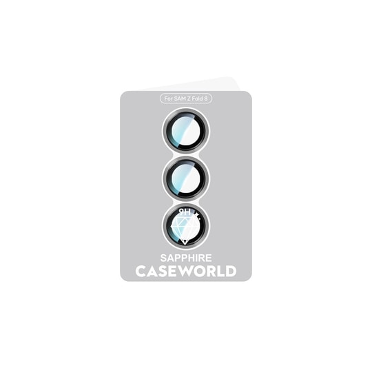 Galaxy Z Fold 7 CaseWorld Alloy Serisi Oleofobik Anti Reflective Kamera Lens Koruyucu