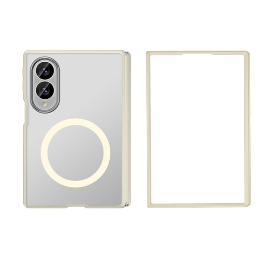 Galaxy Z Fold 8 Kılıf M-safe Şarj Özellikli Arkası Mat Sert PC Wlons Vena Kapak