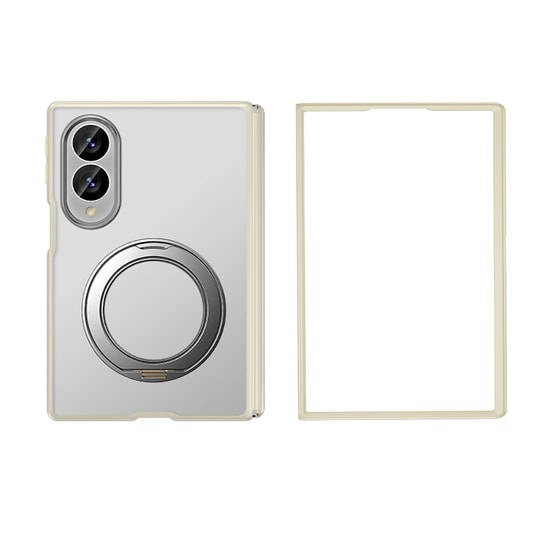 Galaxy Z Fold 8 Kılıf M-safe Şarj Özellikli Arkası Mat Sert PC Wlons Vena Standlı Kapak