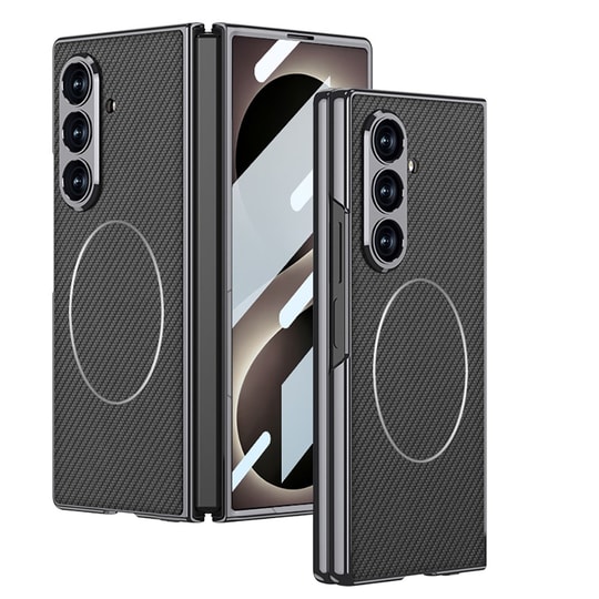 Galaxy Z Fold 8 Ultra Kılıf M-safe Şarj Özellikli Zore Kıpta KPT-10 Sert PC Kapak