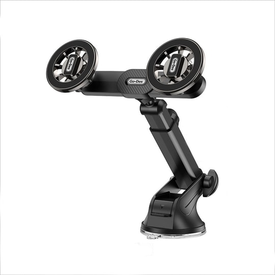 Go Des GD-HD363 360 Derece Dönebilen Uzatılabilir 2in1 Araç Telefon Tutucu