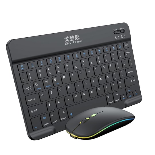 Go Des GD-KB323 Ergonomik 2in1 Bluetooth Bağlantılı Kablosuz Klavye ve Mouse Seti