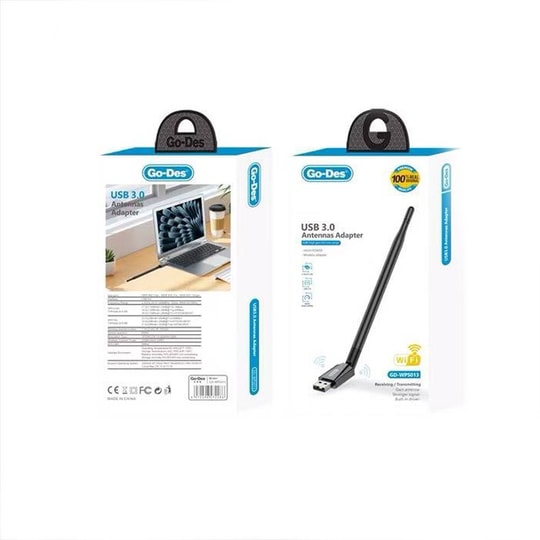 Go-Des GD-WPS013 Wi-Fi USB Adaptörü 900Mbps
